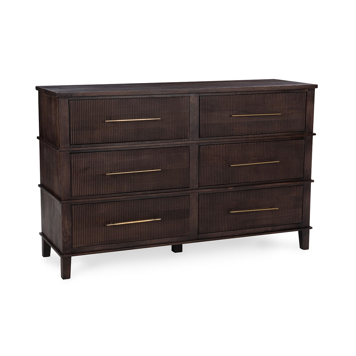 Westlake - 6 Drawers Dresser - Kona Brown Country Furniture Westlake - 6 Drawers Dresser - Kona Brown Country Furniture