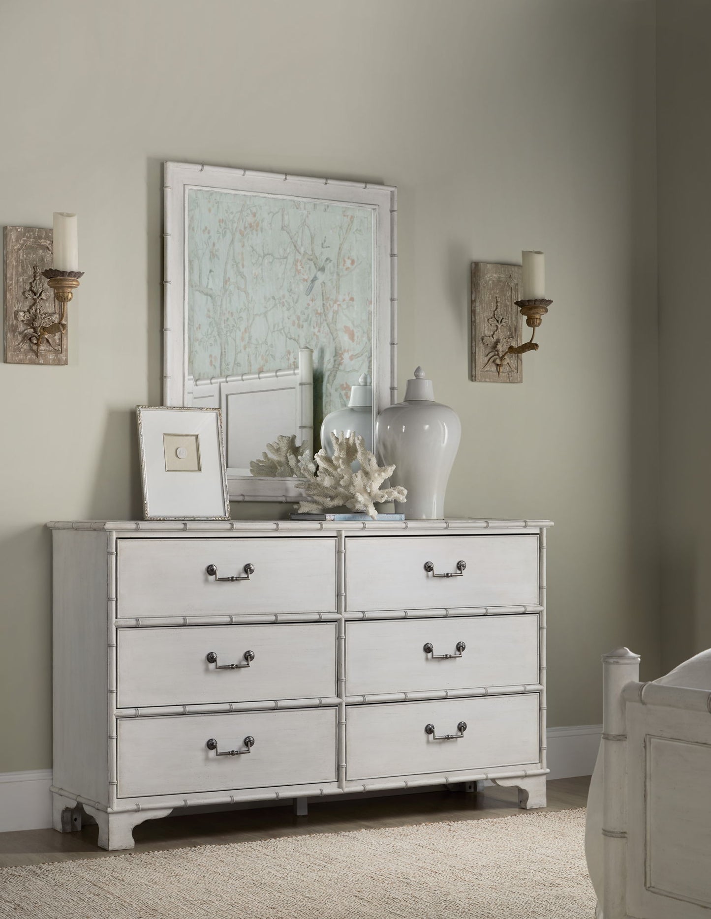 Charleston - Six-Drawer Dresser - White