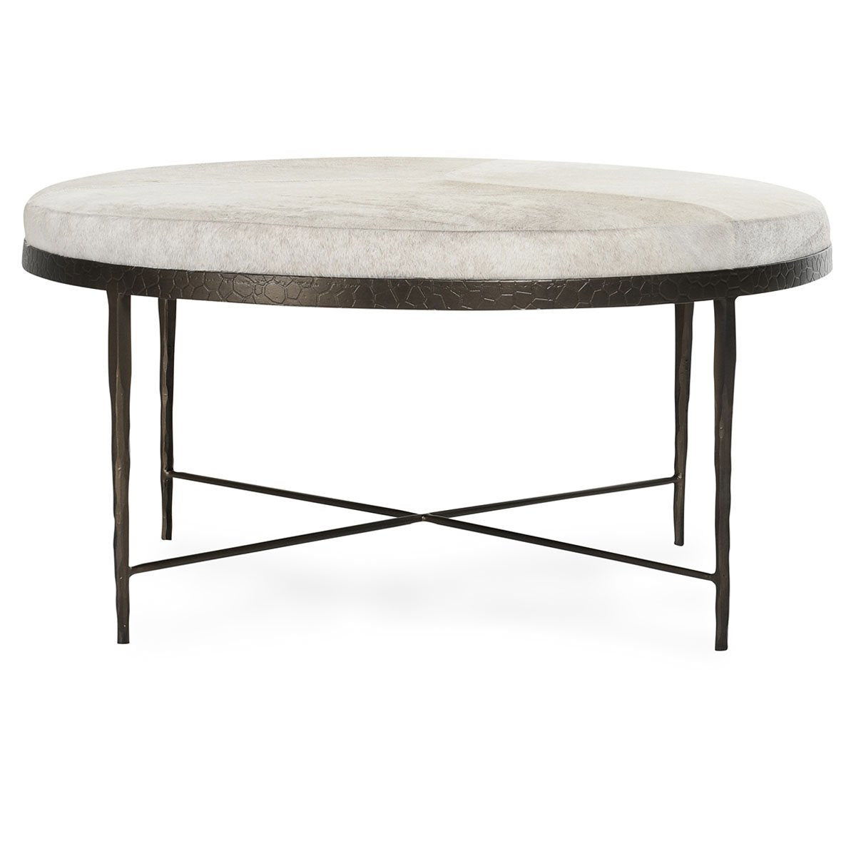 Bose - Hide Round Coffee Table - Dusty Cream