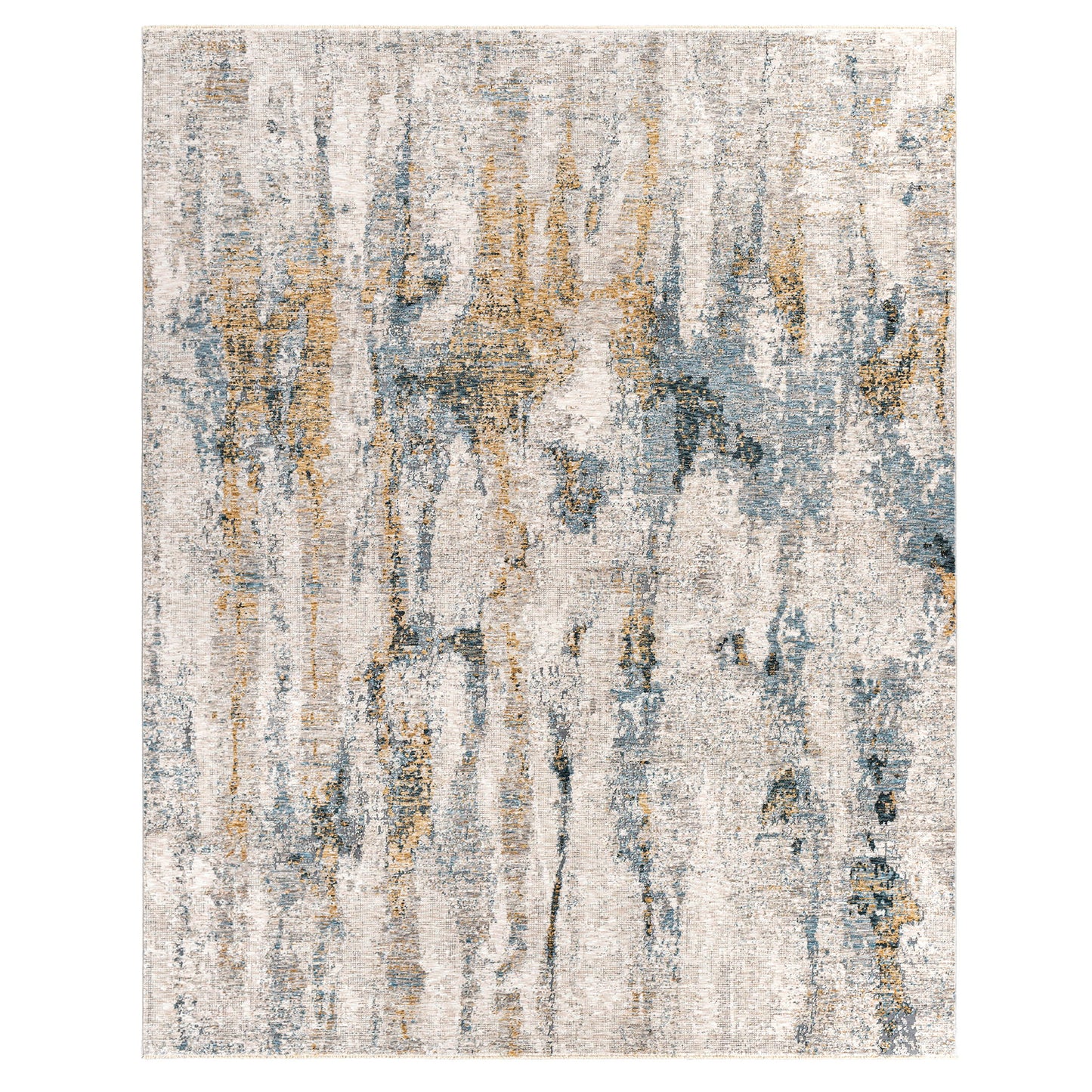 Ladoga - Modern 8 X 10 Rug - Pearl Silver