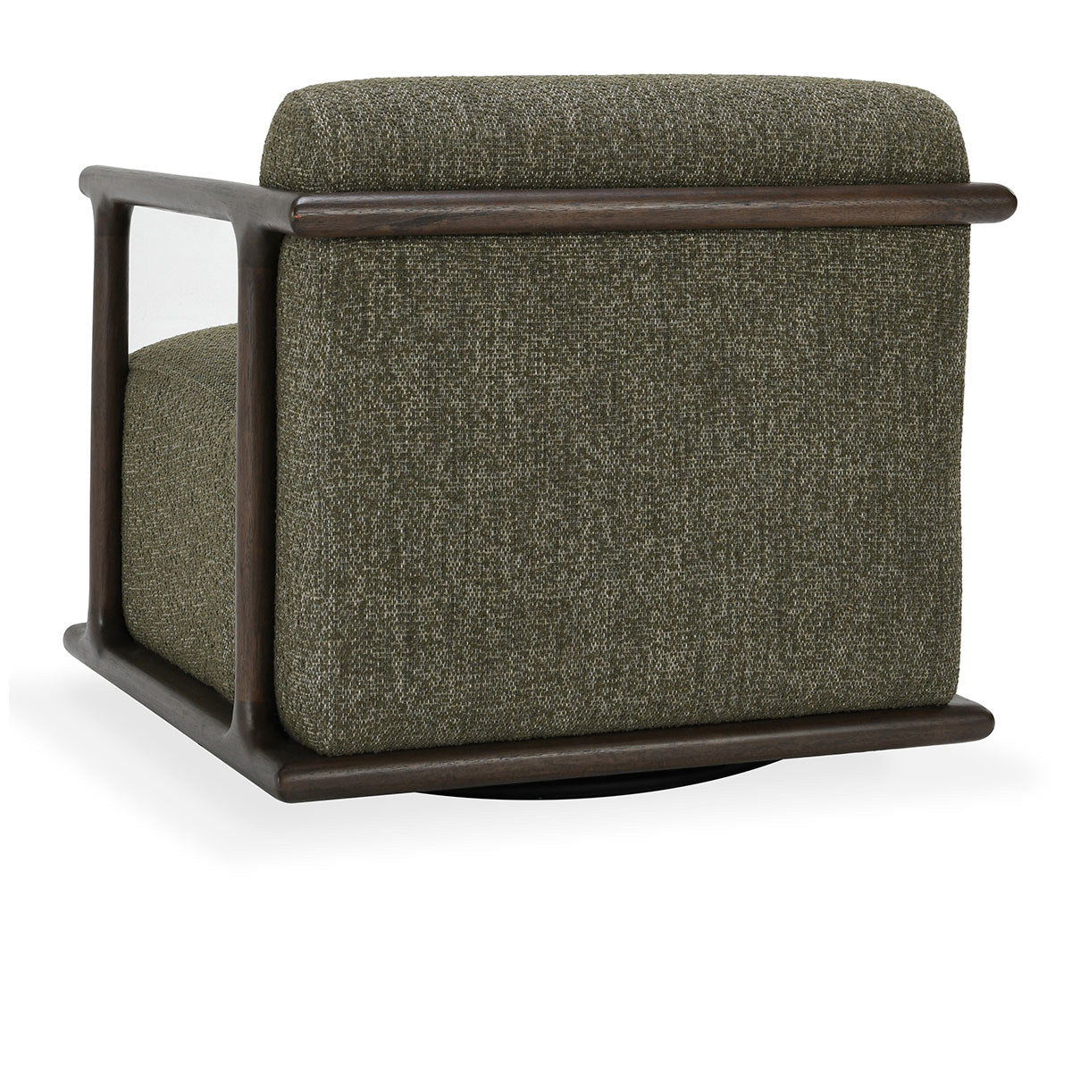 Lucia - Swivel Accent Chair - Kale Green