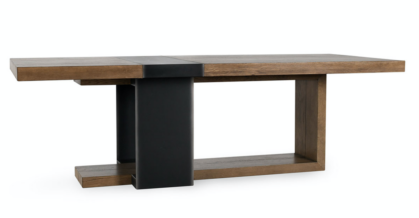 DANICA 94" DINING TABLE NATURAL OAK