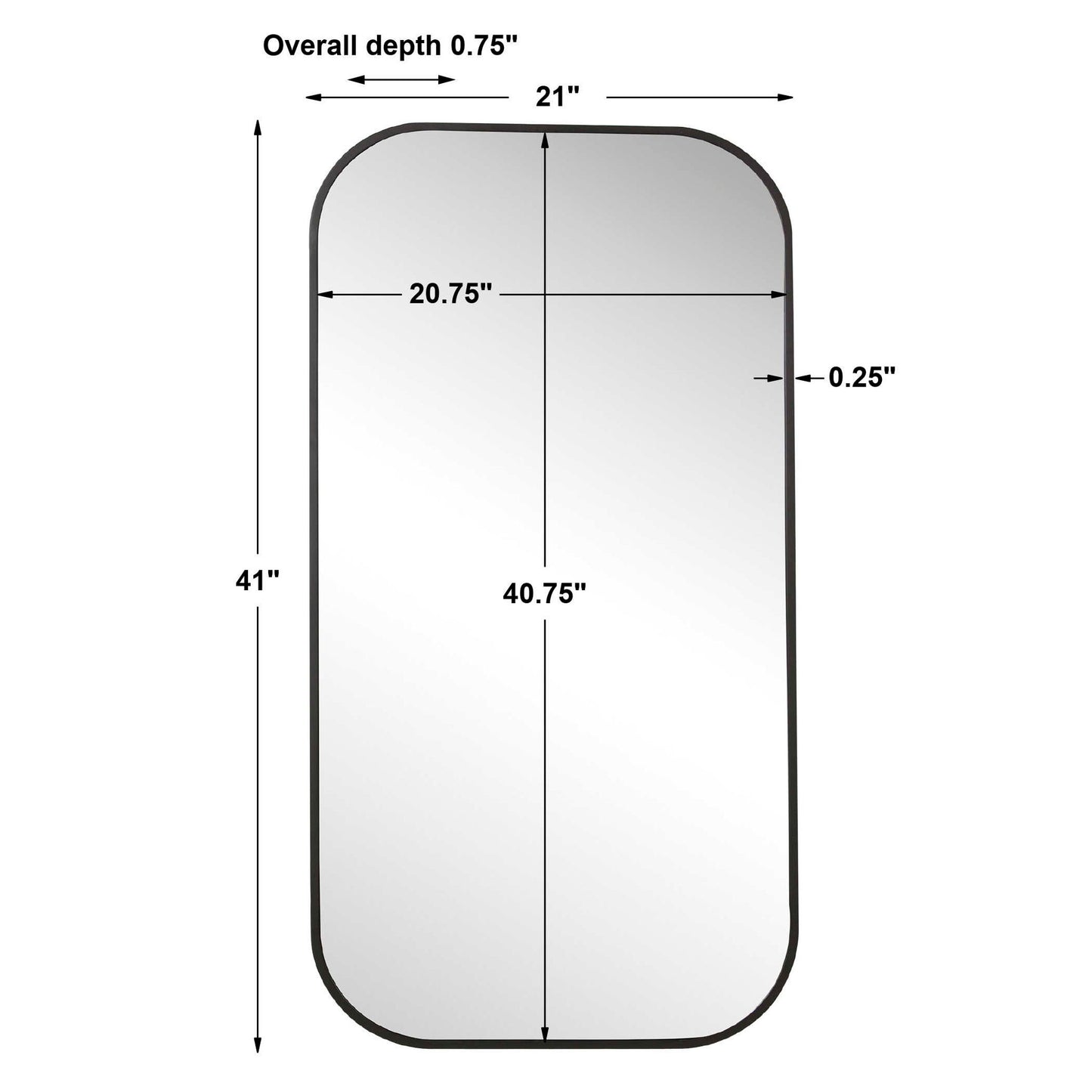Taft - Mirror - Dark Bronze
