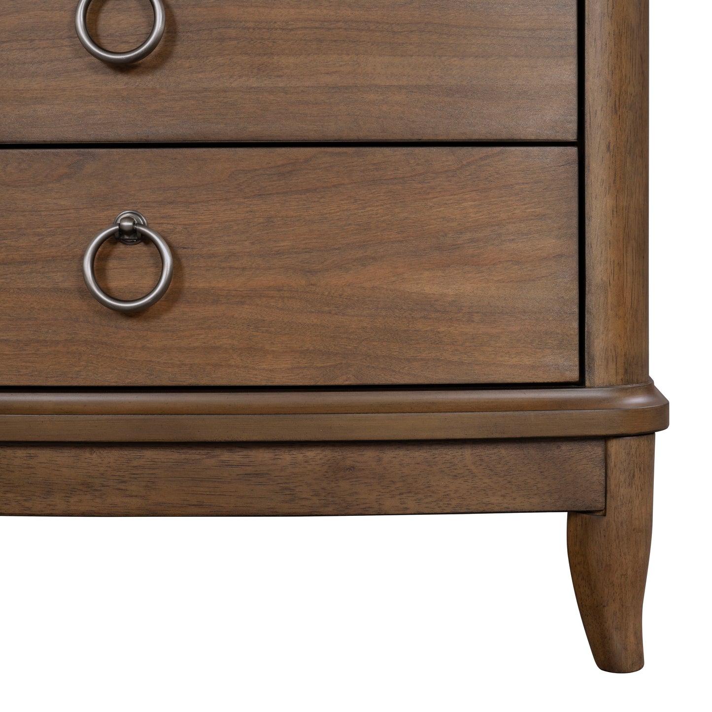 Bellevue - 3-Drawer Nightstand - Whiskey Brown