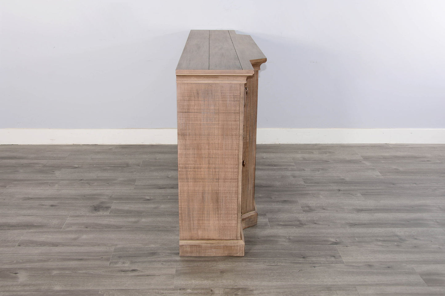 72" Media Console With Electric Fireplace - Desert Rock