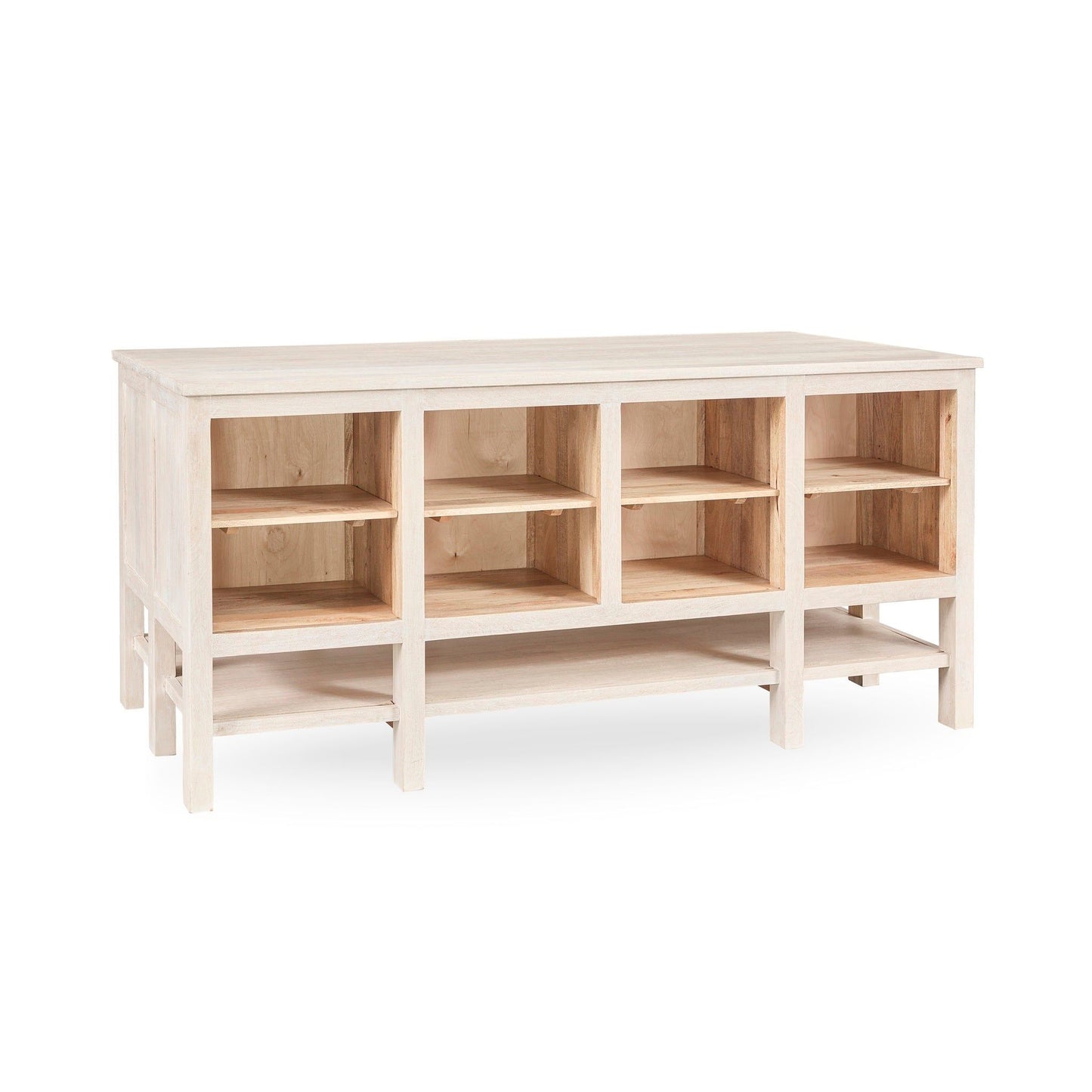 Workstation - White Washed