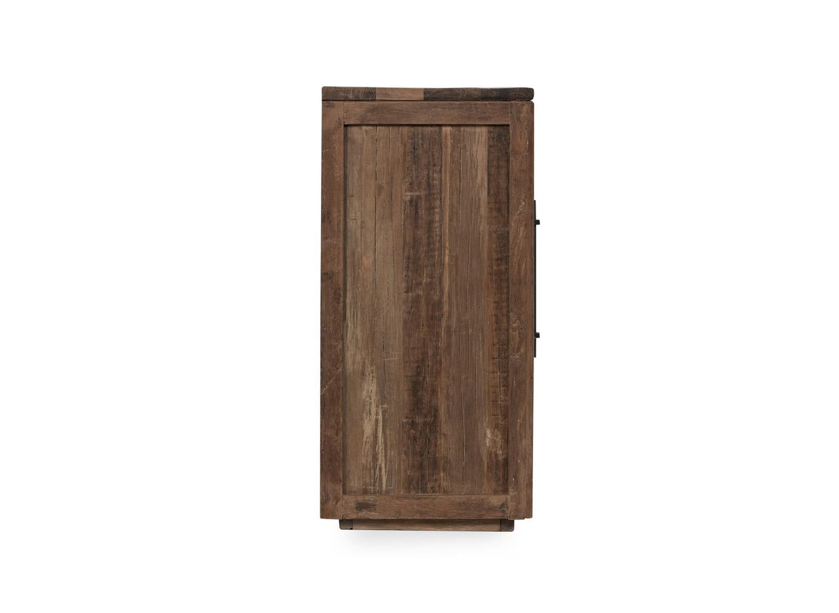 Jett - Wood 4 Door Cabinet - Natural