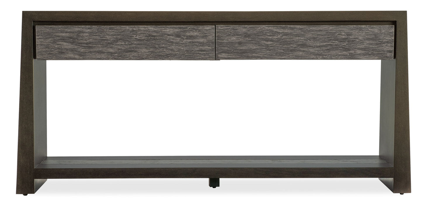 Commerce And Market - Kubrick Console Table - Dark Brown
