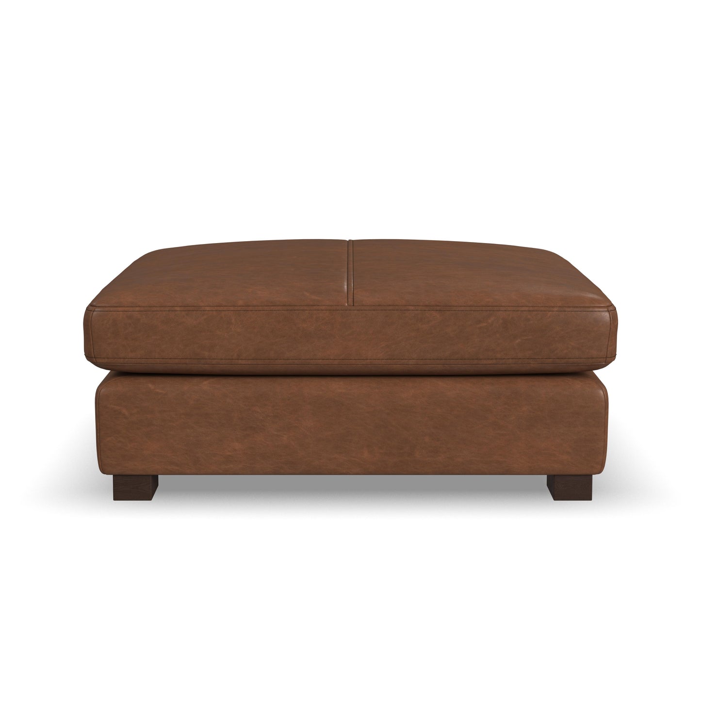 Endurance - Square Cocktail Ottoman - Chestnut