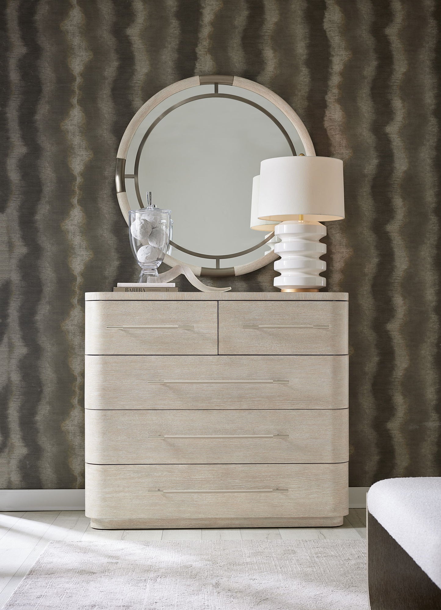 Modern Mood - Round Mirror