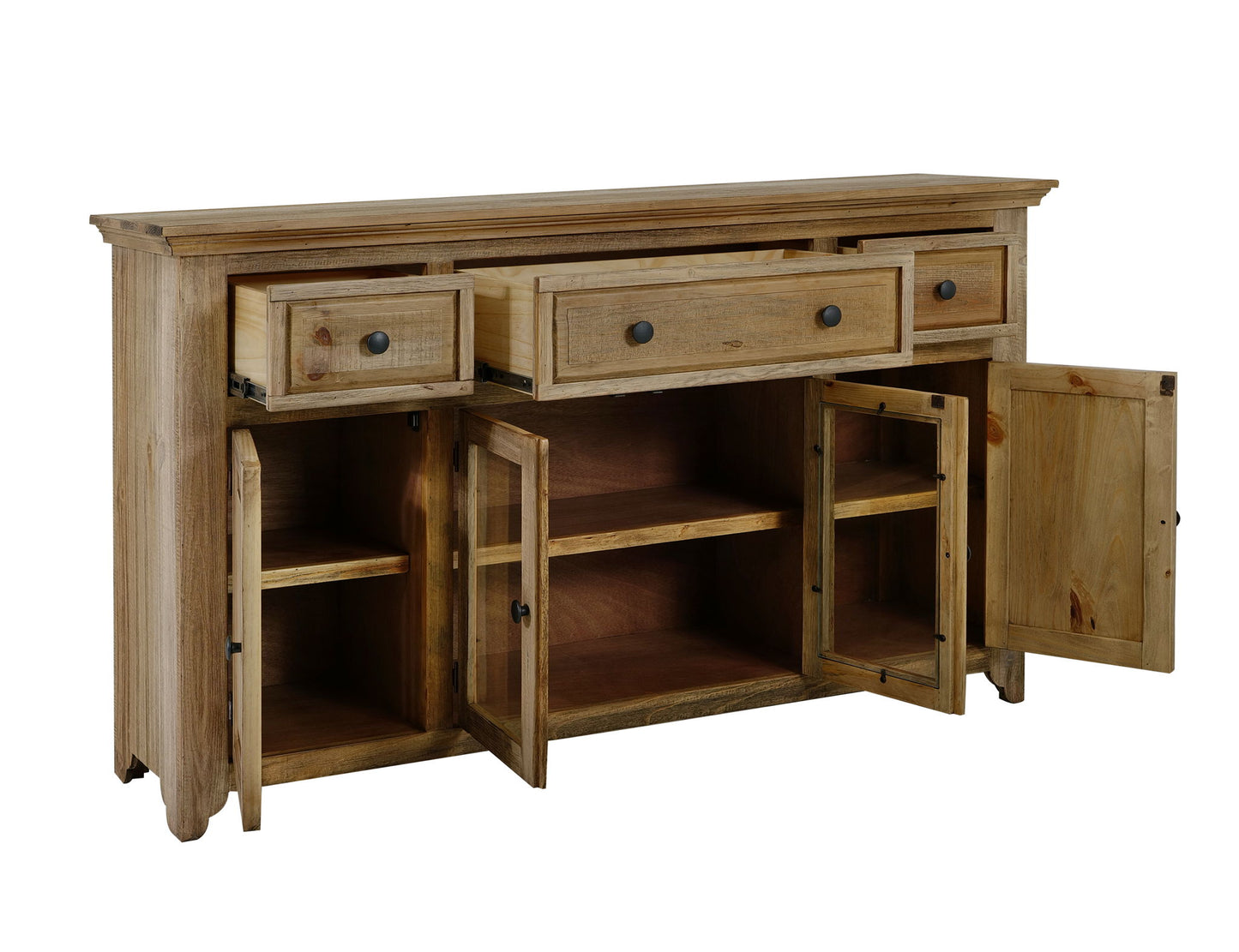 Marquez - Console - Two Tone Light Brown