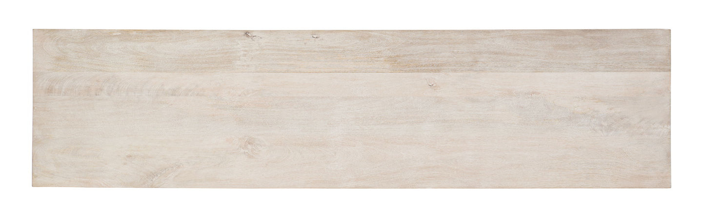 Commerce And Market - Jaiden 3-Door Credenza - Beige / Light Brown