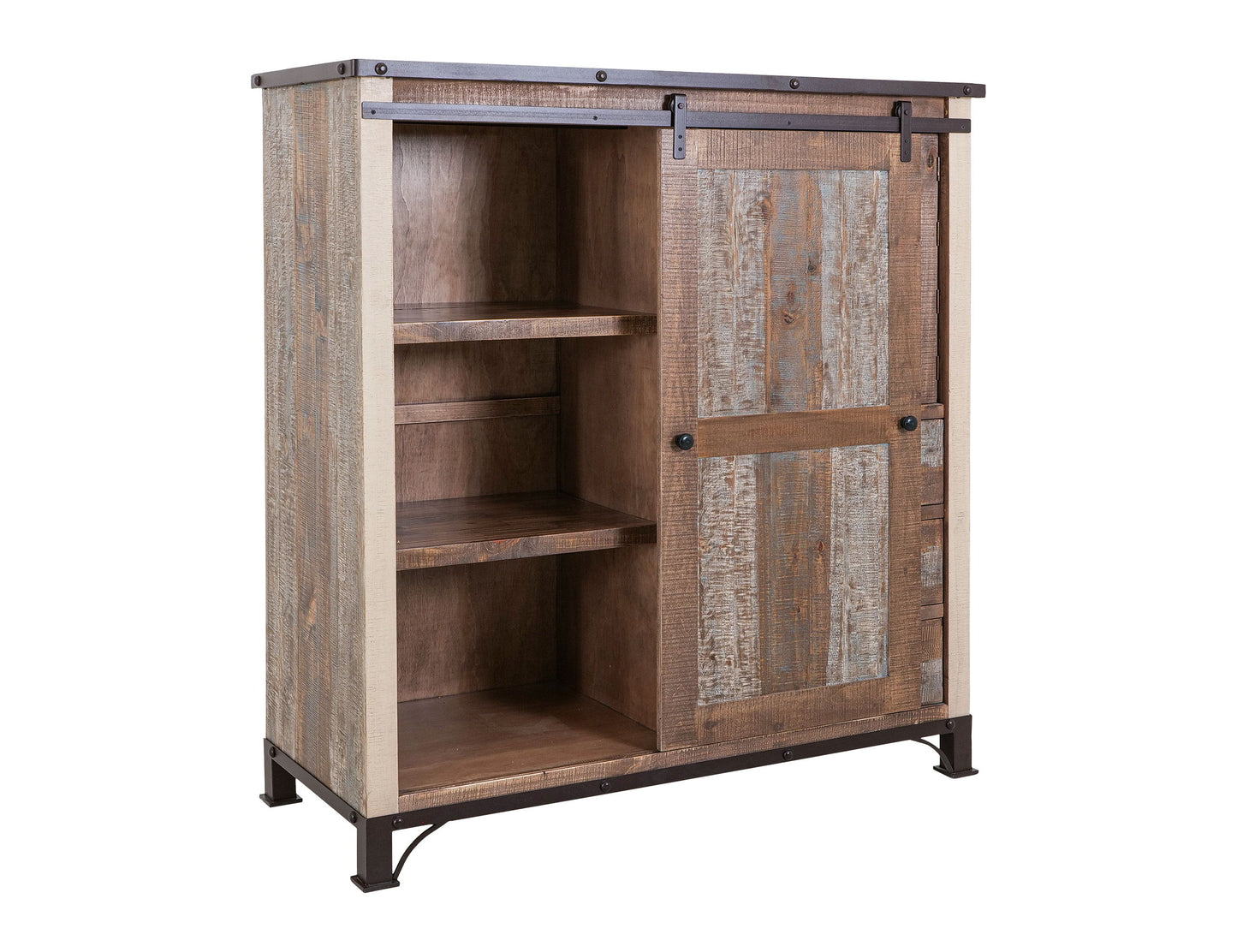 Antique - Сhest With 3 Drawers - Multicolor