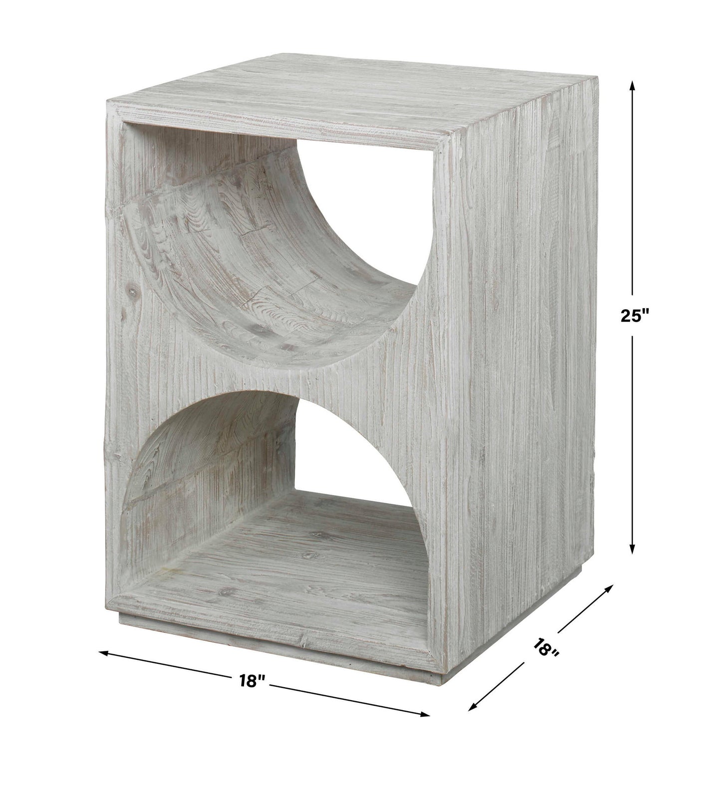 Hans - Side Table - White
