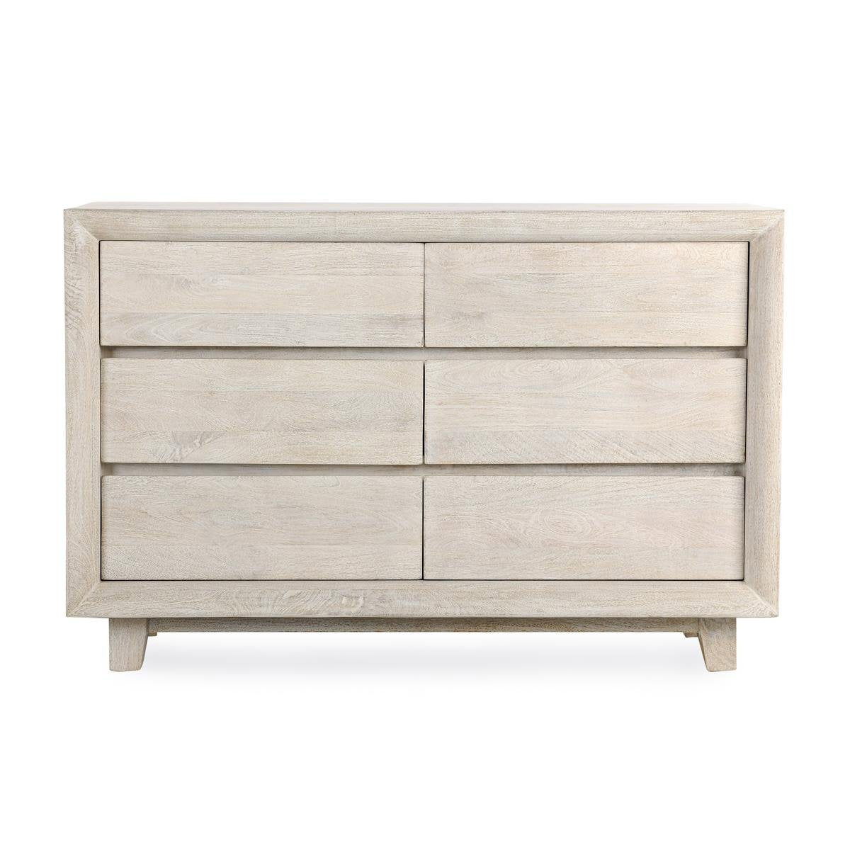 Reece - 6 Drawer Dresser - Sand