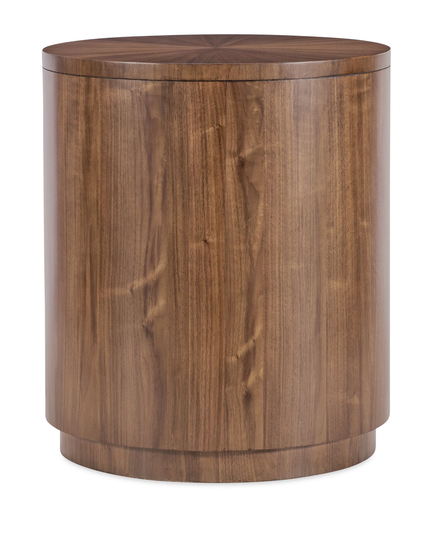 Eleana - Round Nightstand - Medium Wood