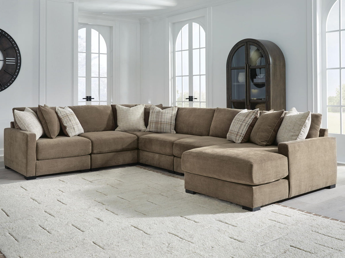 Camellia-Court - 6 Piece Sectional