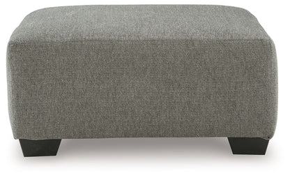 Clarington - 2 Pc. - 3-Piece Sectional And Oversized Ottoman - Greystone