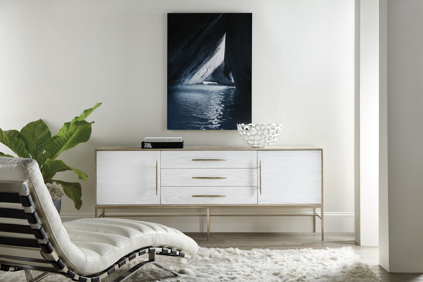 Cascade - Entertainment Console - White