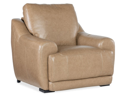 MS - Wayward Power Recliner With Power Headrest - Brown