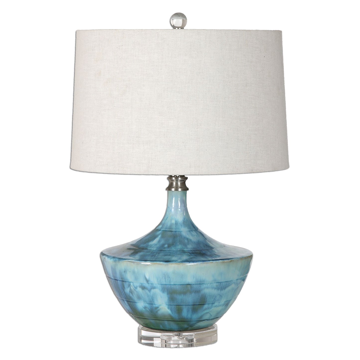 Chasida - Ceramic Lamp - Blue