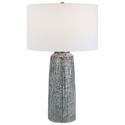 Static - Modern Table Lamp - Dark Gray