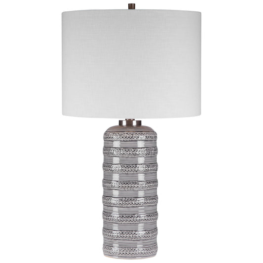 Alenon - Table Lamp - Light Gray