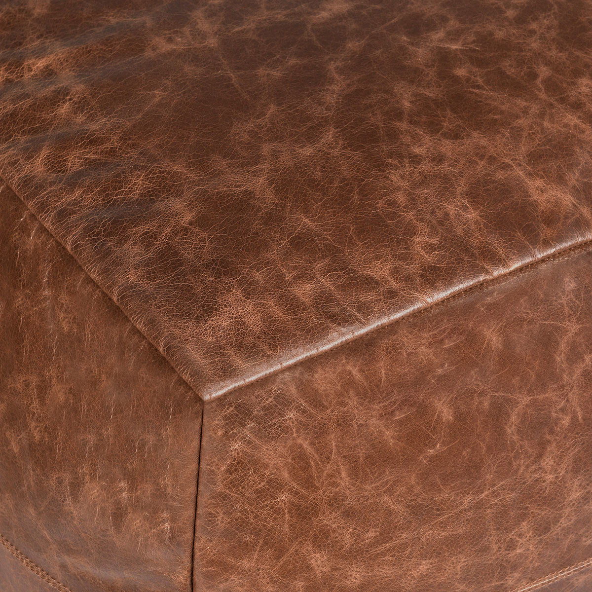 Poufs - Leather Pouf