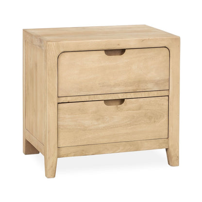Laguna - 2 Drawer Nightstand - Natural Maple