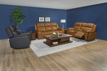 Ziggy - Power Reclining Sofa With Power Headrest, Lumbar, Heat & Massage