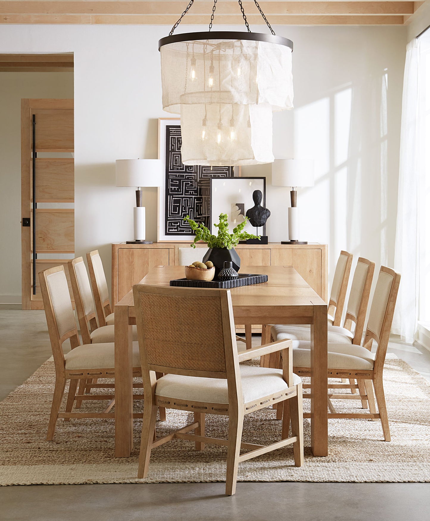Retreat - Cane Back Side Chair (Set of 2) - Beige