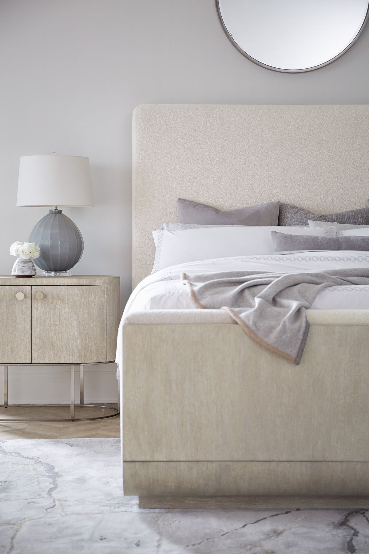 Modern Mood - Upholstered Panel Bed