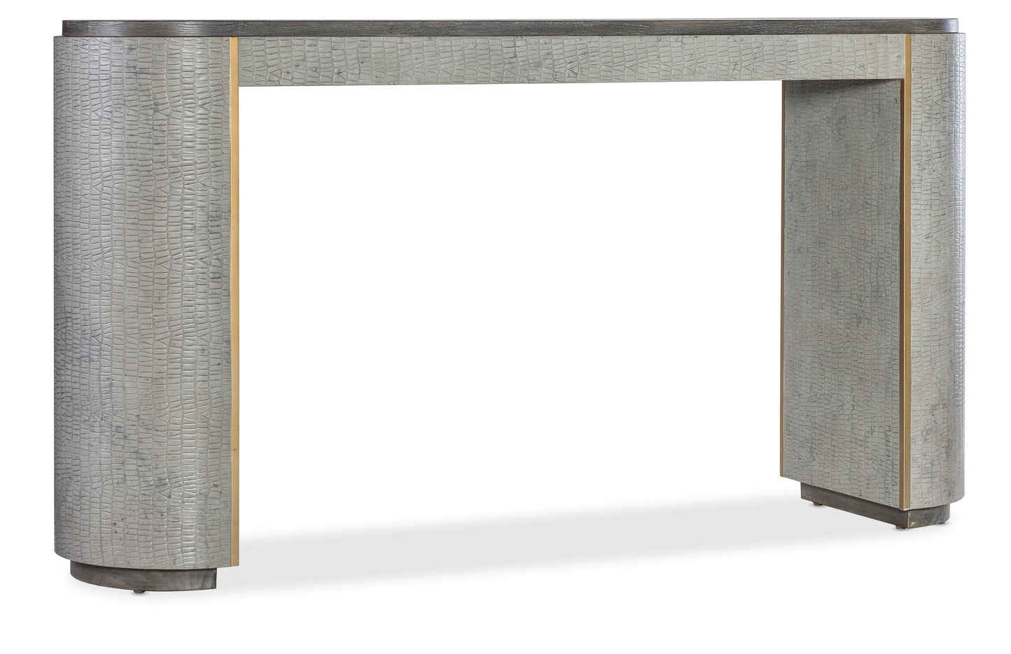 Melange - Dylian Console Table - Gray