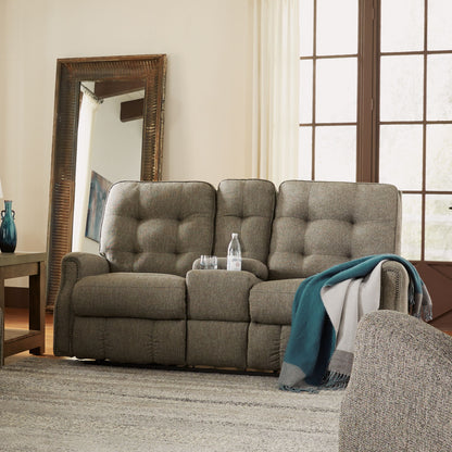 Devon - Reclining Loveseat, Nailhead Trim