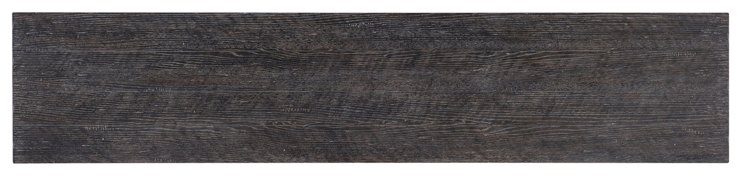 Melange - Keenan 5-Door Credenza - Dark Brown