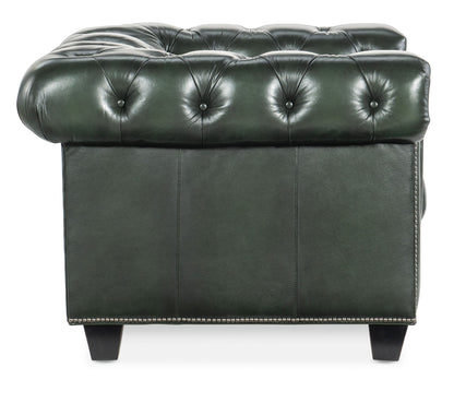SS - Charleston Tufted Chair - Dark Green