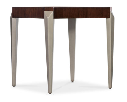 Bella Donna - Square End Table - Dark Brown