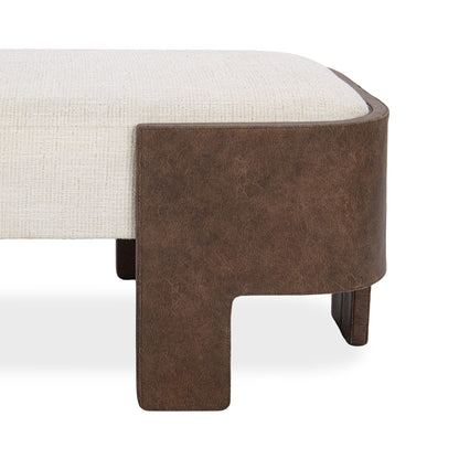 Janya - Accent Bench - Oat Cream