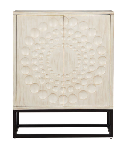 Hotchkiss - Two Door Bar Cabinet - Cream