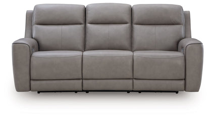 5Z-Comfort - Relaxation - Power Reclining Sofa With Adj Headrest