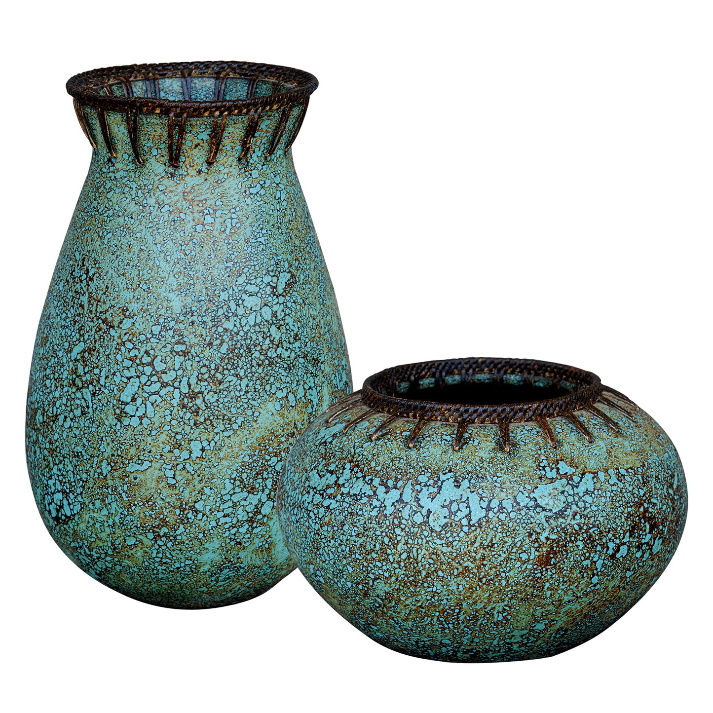 Bisbee - Vases (Set of 2) - Turquoise