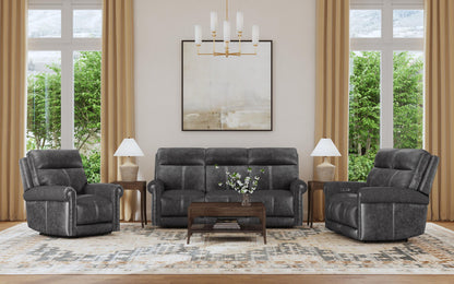 Alexander - Power Reclining Loveseat With Power Headrest & Lumbar