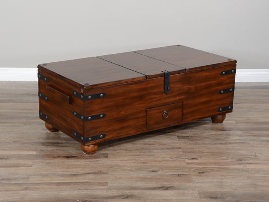 Santa Fe - Trunk Coffee Table - Dark Brown