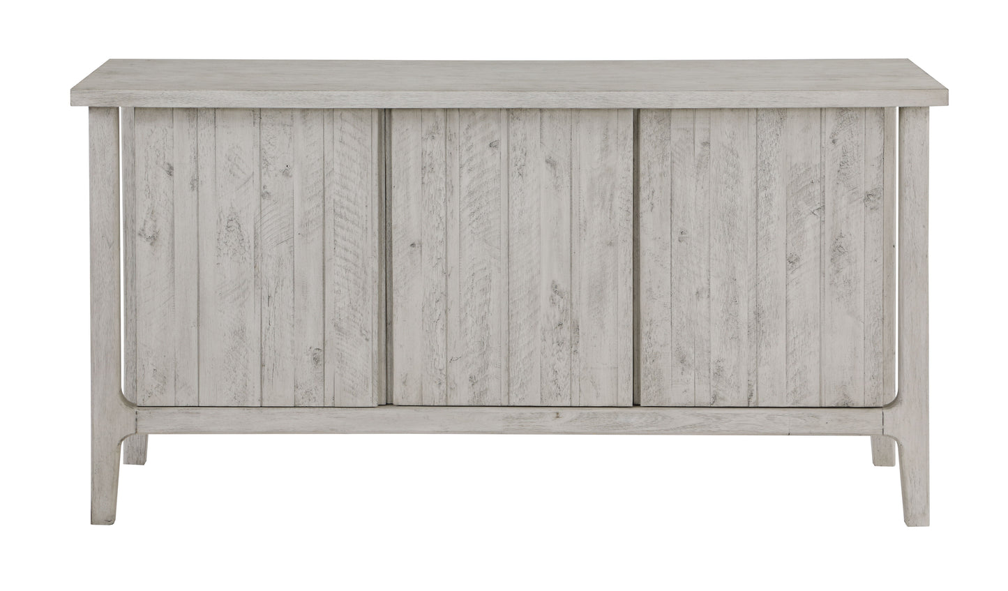 Albus - Three Door Credenza - Jasmine Aged White