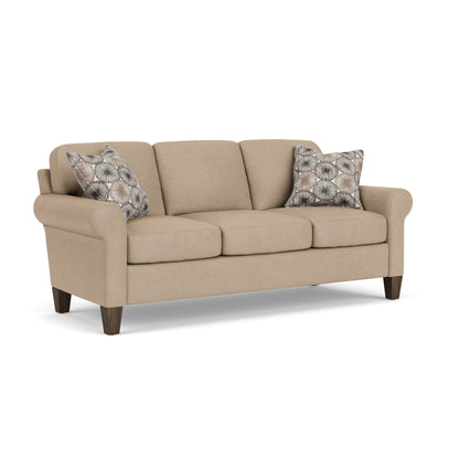 Moxy - Fabric Sofa, Curved Sock Arms