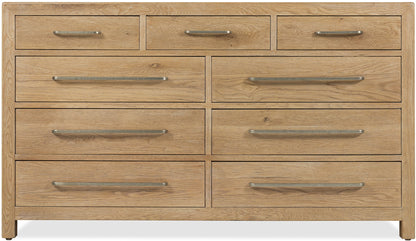 Driftwood - Nine-Drawer Dresser