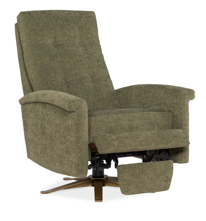 Breck - Tufted Back Swivel Recliner