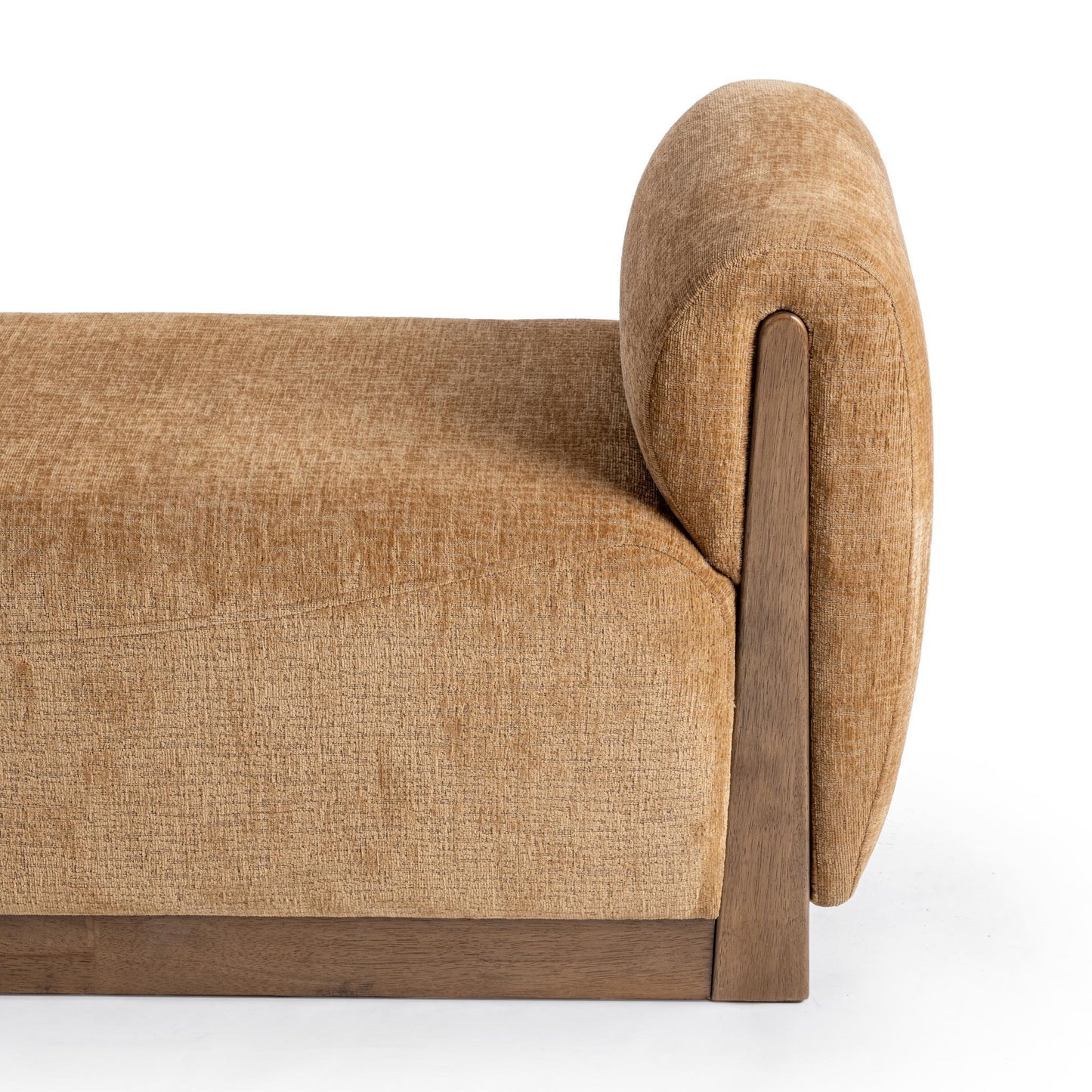 Soraya - Accent Bench - Spiced Amber