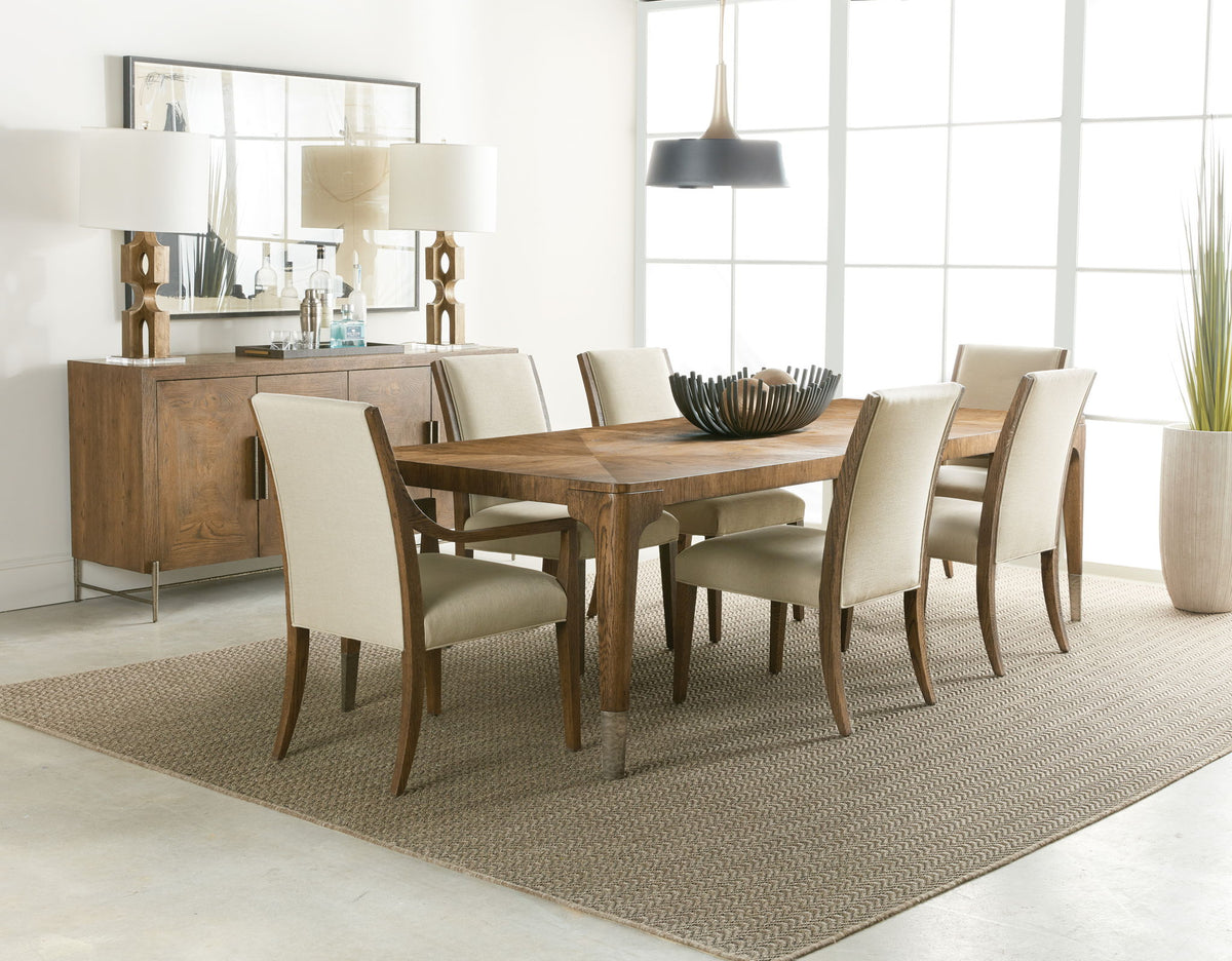 Chapman - Leg Table With 1-24" Leaf - Light Brown