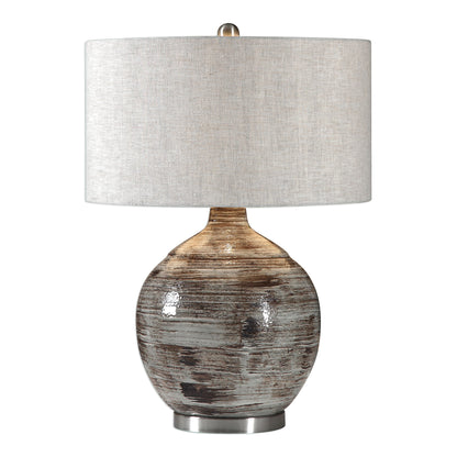 Tamula - Table Lamp - Distressed Ivory